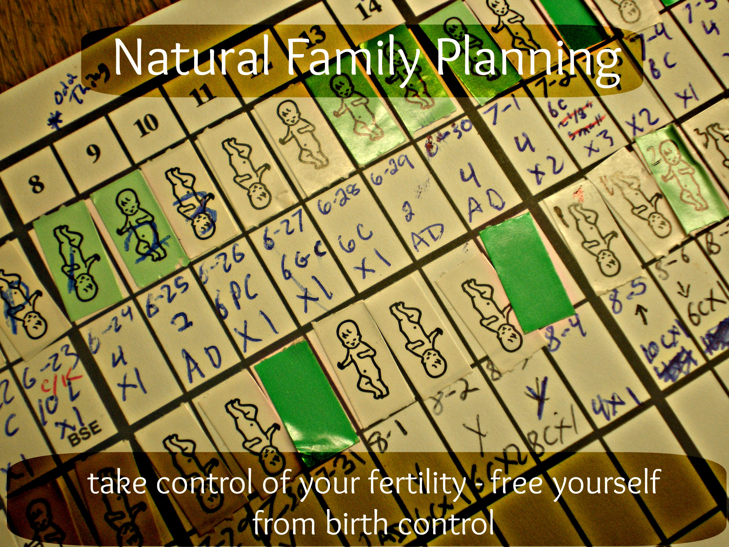 Natural Family Planning Method Chart