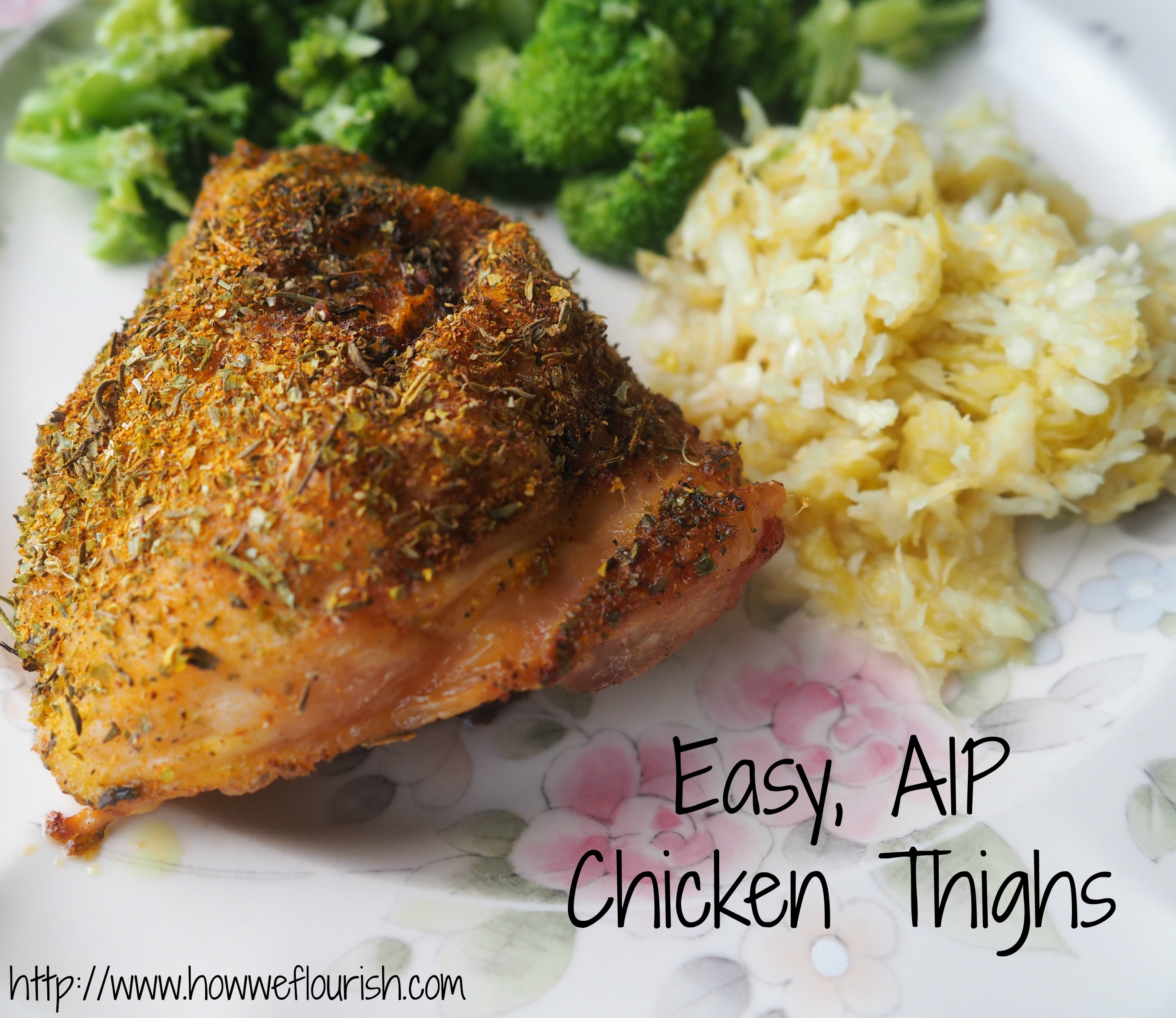 Easy AIP Chicken Thighs