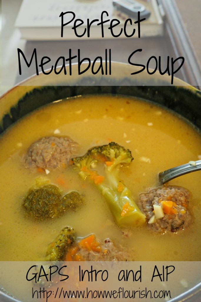 Perfect Meatball Soup